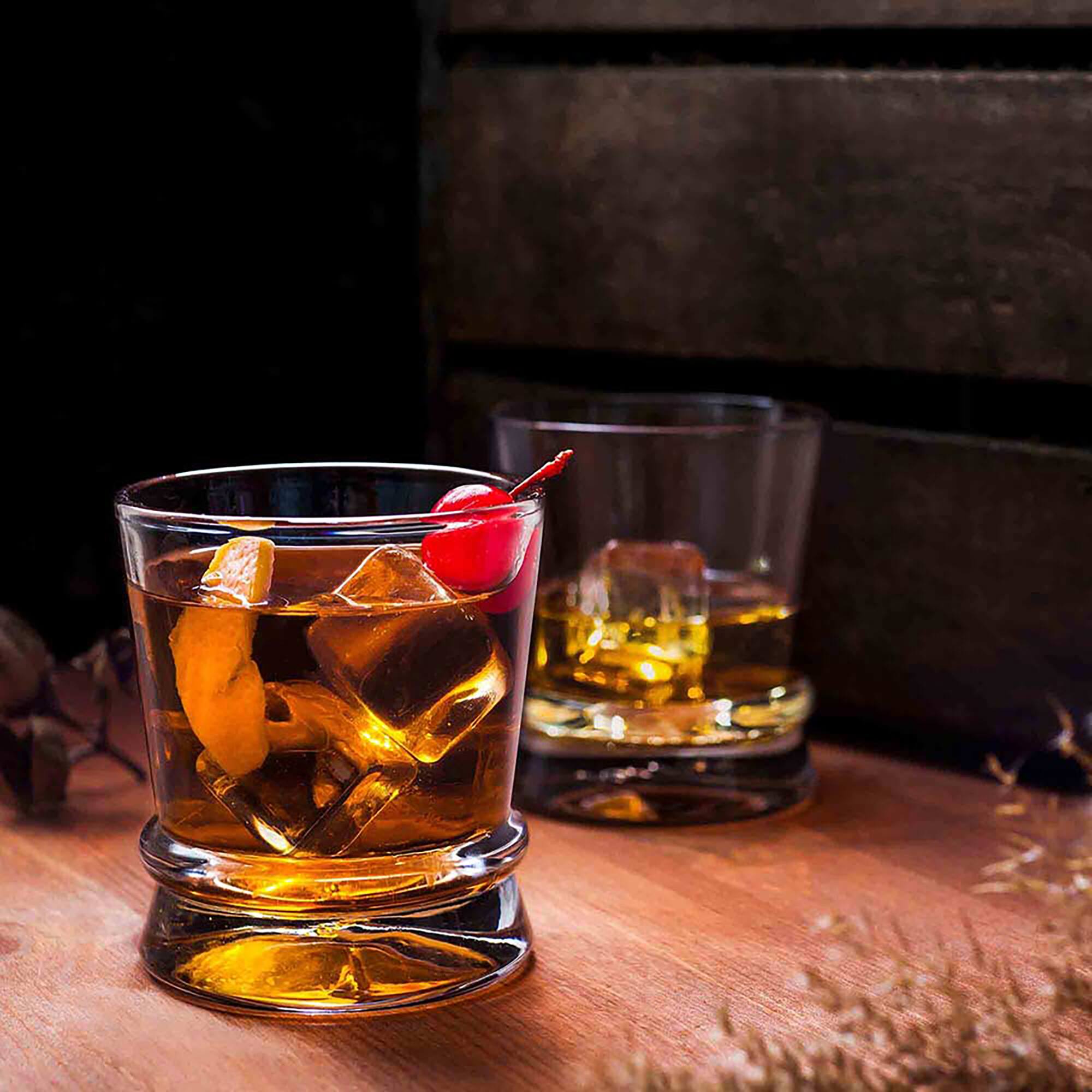 JoyJolt® Afina Crystal Whiskey Glasses, 4ct.